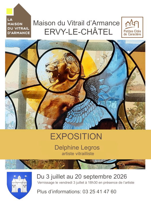 Exposition : Delphine Legros, artiste vitrailliste 
