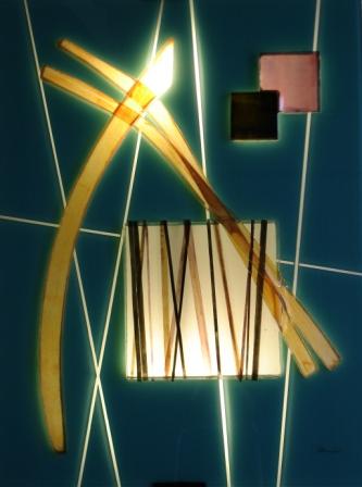 Mouvement de verre : Eric Boucher - Exposition de tableaux lumineux 