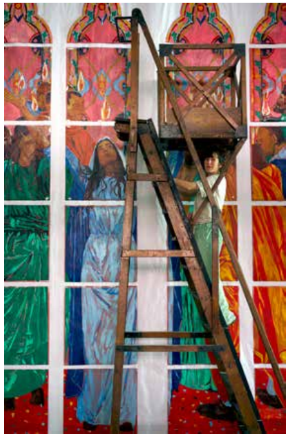 Exposition : Claire Tabouret, D’un seul souffle