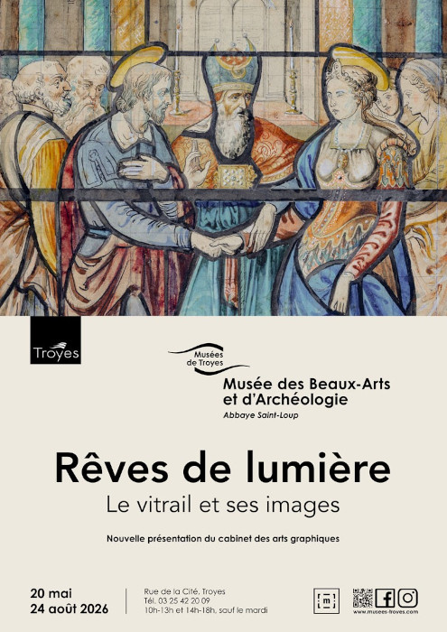 Exposition : Rêves de lumière – Le vitrail et ses images 