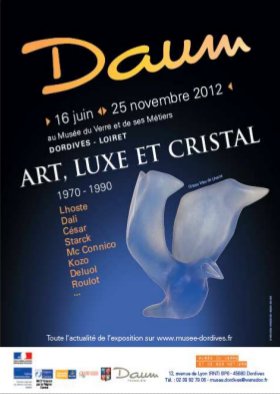 Exposition Daum : Art, luxe et cristal (1970-1990) 