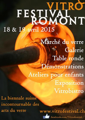 Vitrofestival de Romont 2015 - Invitation exposant 