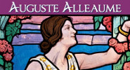 Auguste Alleaume, Maitre-verrier en Mayenne