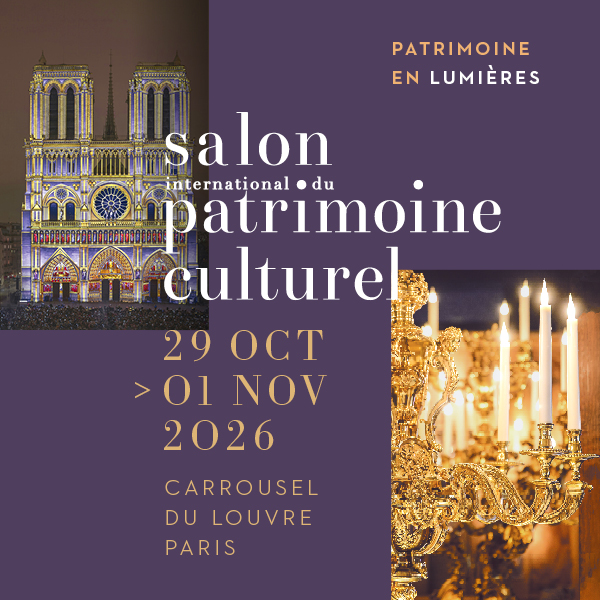 Salon International du Patrimoine Culturel (SIPC) – Création exclusive « Patrimoine en lumières »