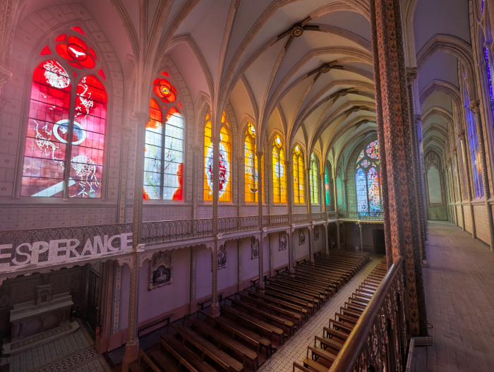 Les vitraux de Jean-Paul Agosti à la Chapelle Saint-Joseph de Reims (2014)